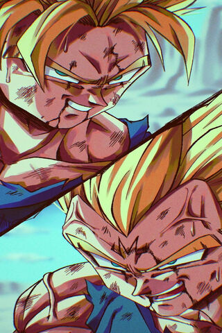 Epic Showdown: The Saiyan Spirit Unleashed! 🌟