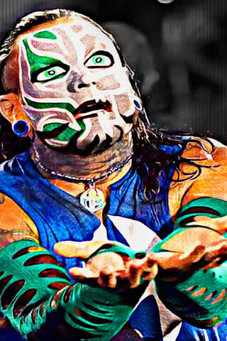 The Charismatic Enigma: Jeff Hardy in Action! 🎨✨