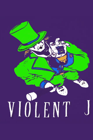 The Mischievous Jester: Violent J Unleashed! 🎭💚