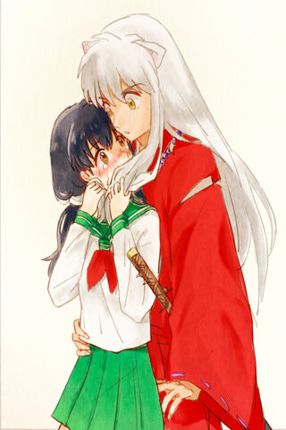 A Moment of Connection: Inuyasha and Kagome