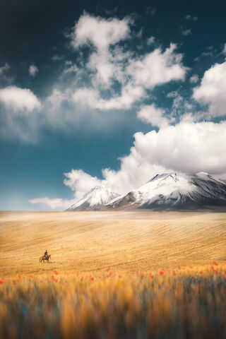 Majestic Serenity: A Journey Through Nature 🌄🐎