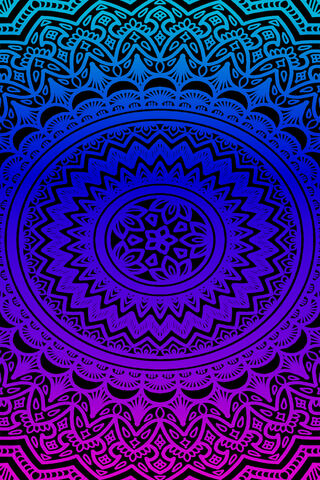 Vibrant Harmony: A Mandala Journey 🌈✨