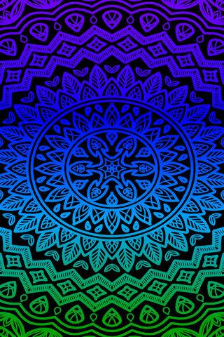 Vibrant Harmony: A Mandala Journey 🌈✨