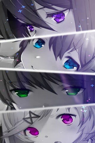 Mystical Eyes of DDlC 🌌✨