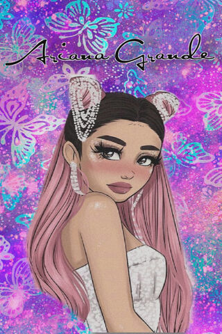 Ariana Grande: A Whimsical Portrait 🌸✨