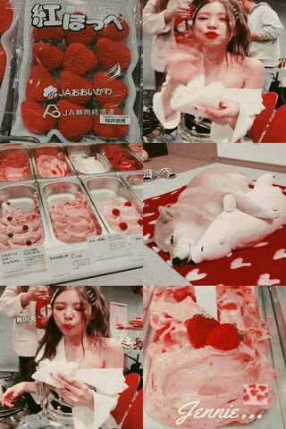 Sweet Moments with Jennie 🍓✨