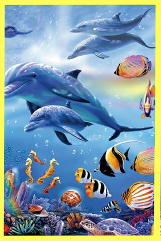 Underwater Friends: A Colorful Ocean Adventure! 🌊🐬