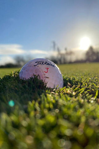 Morning Glory: The Sunrise Golf Ball