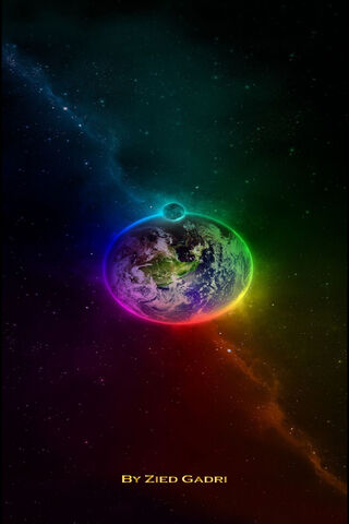 Vibrant Earth: A Cosmic Jewel 🌍✨