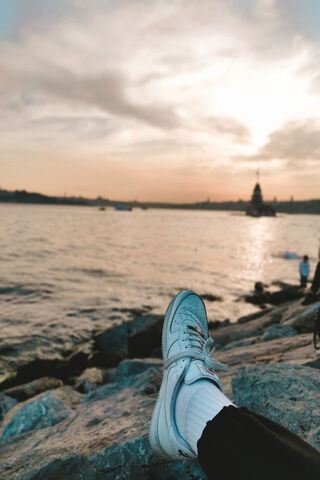 Sunset Serenity at Kız Kulesi 🌅