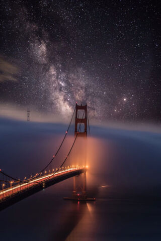 Mystical Crossing: The Bogaz Bridge Under the Stars 🌌🌉