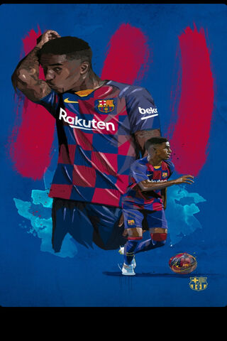 Junior's Dynamic Play: A Barcelona Star in Action! ⚽️✨