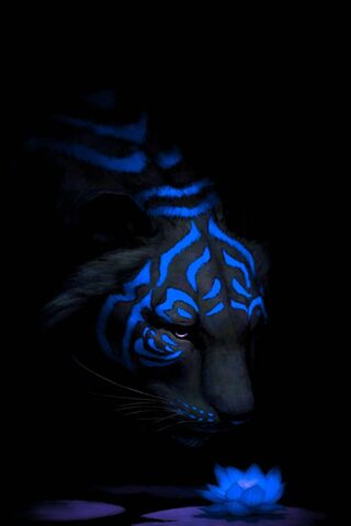 Mystical Blue Tiger: Gu..