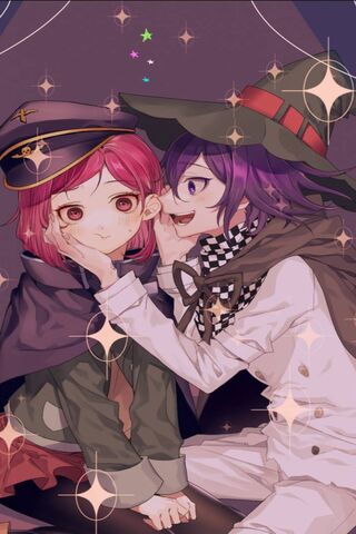 Whimsical Duo: Kokichi and Himiko's Magical Moment ✨🎩
