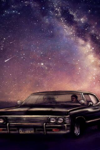 Cosmic Road Trip: The Supernatural Impala