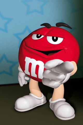 Meet the Cheeky Red M&M..