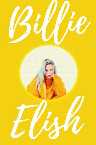 Vibrant Billie: A Pop Icon in Yellow 🌟