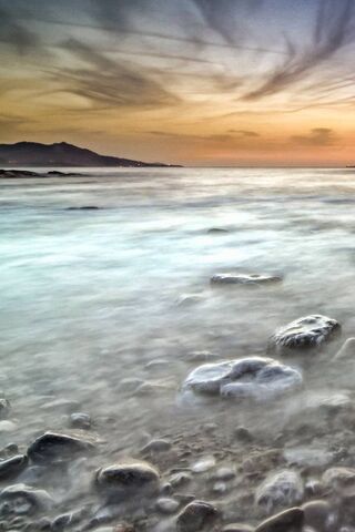 Serene Shores at Dusk 🌅