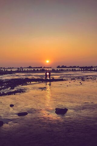 Golden Moments by the Shore 🌅