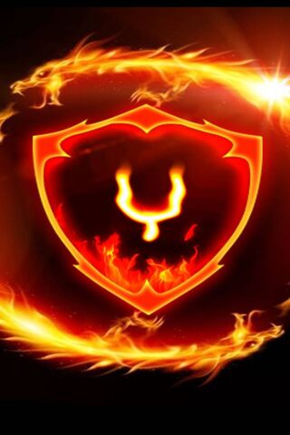 Fiery Emblem of the Y Letter 🔥🛡️