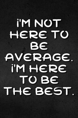 Striving for Greatness 🌟