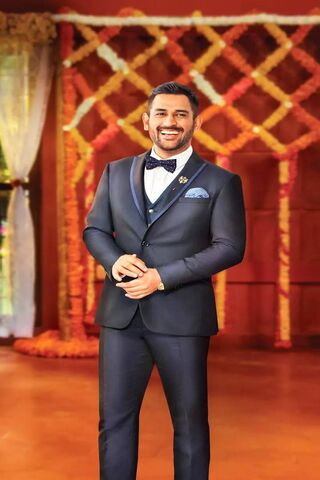 The Charismatic Captain: Mahendra Singh Dhoni in Style 🎩✨