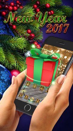 New Year 2017 3D Theme
