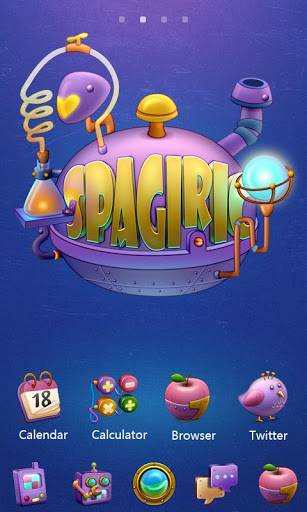 Spagiric - GO Launcher Theme