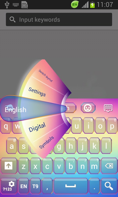 Free Colorful Keyboard-release