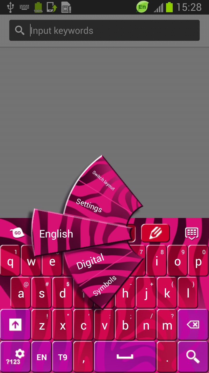 Keyboard Zebra Purple Free
