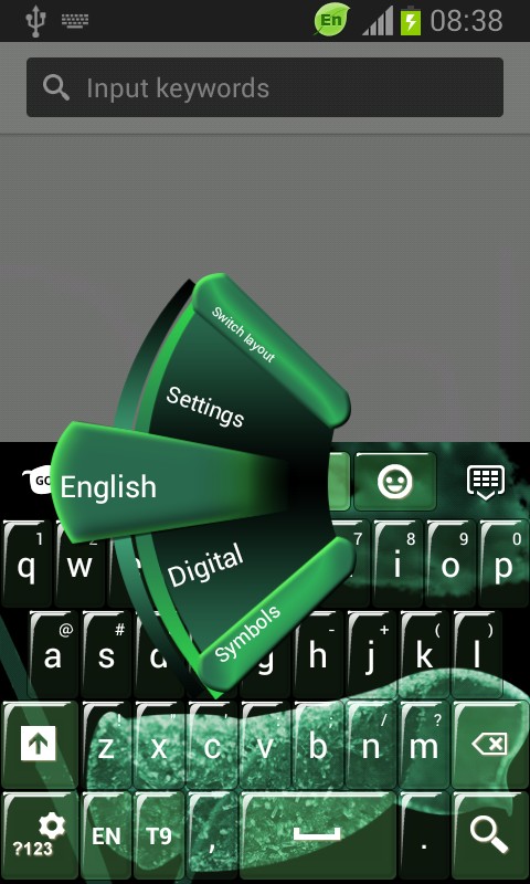 Neon Keypad for Galaxy S4 Mini