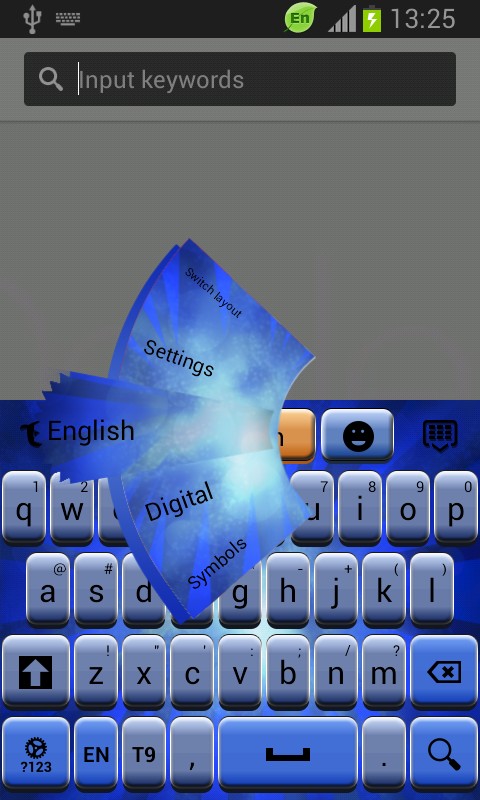 Keypad For Huawei Ascend Y100موضوع الأندرويد