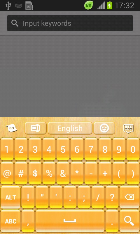 Gold Touch Keyboard-release
