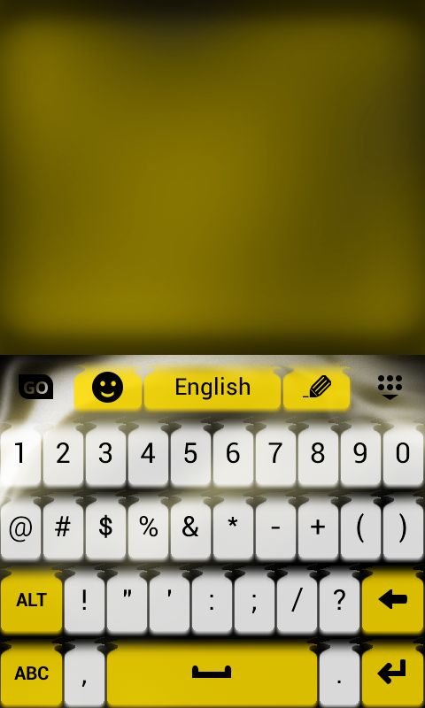 White Smoke Keyboard