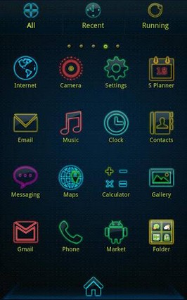 Colorful Life GO Launcher Theme 1.0