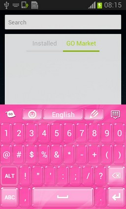 Elegant Pinky Keyboard-release
