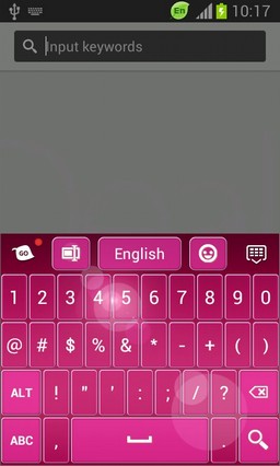 Pink Keypad for Galaxy S4 Mini