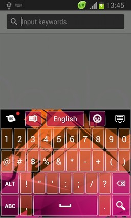Keyboard for HTC One S