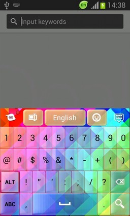 Abstract Colors Keyboard