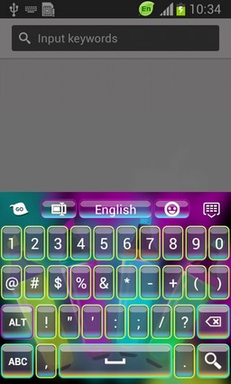 Neon Hightlighter Keyboard