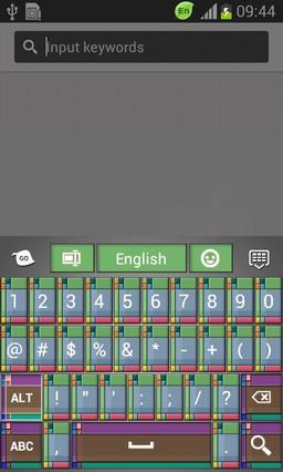 Color Tile Keyboard