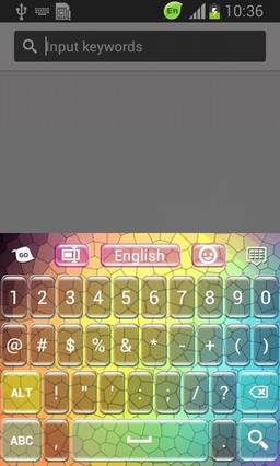 Color Mosaic Keyboard