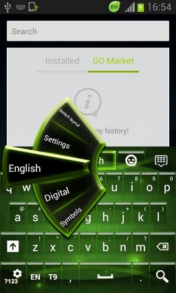Green Keyboard for Android