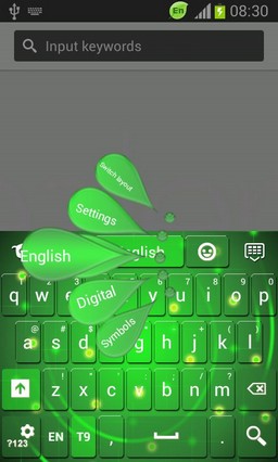Neon Firefly Keyboard