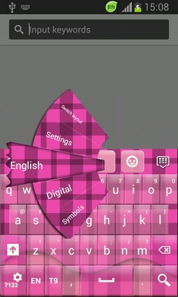 Plaid Pink Keyboard