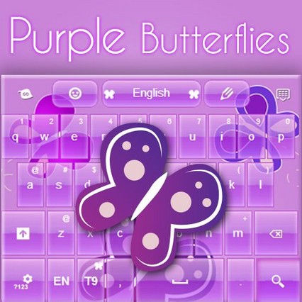 Purple Keyboard Girl Theme