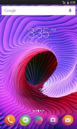 Abstract spiral HD Apex Launcher Theme