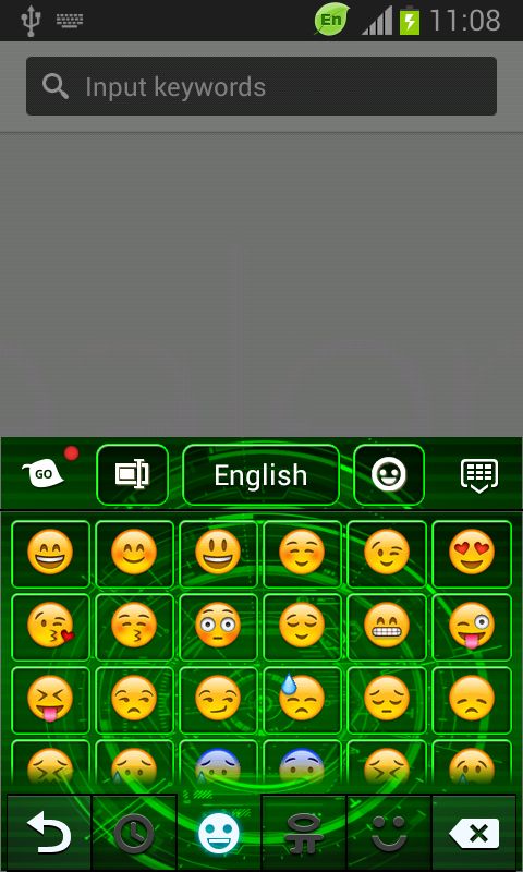 Neon Keyboard for Galaxy Note2
