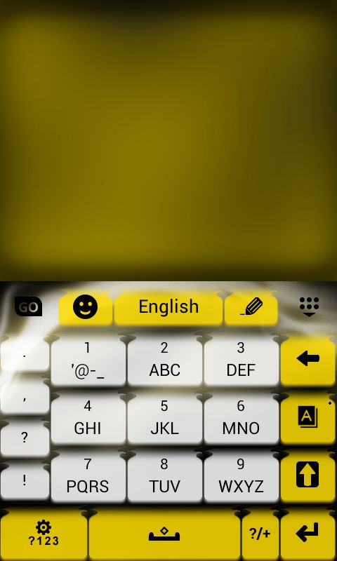White Smoke Keyboard