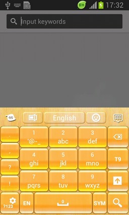 Gold Touch Keyboard-release